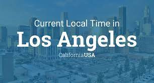 Los angeles utc/gmt offset, daylight saving, facts and alternative names. Current Local Time In Los Angeles California Usa