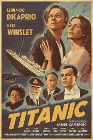 Movie Poster Movement Filmposterdesign Titanic Movie Poster Original Movie Posters Film Posters Vintage Titanic Mo Films Retro Affiche De Film Poster Retro