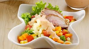Maybe you would like to learn more about one of these? Resep Salad Ayam Makaroni Menu Sarapan Sehat Yang Super Praktis Cocok Buat Kamu Yang Lagi Diet Halaman All Tribunstyle Com