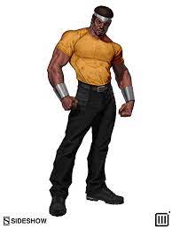 Artstation Luke Cage Sixth Scale Figure Concept Art Sideshow Collectibles Walter O Neal Luke Cage Luke Cage Comics Black Cartoon Characters