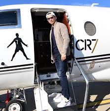 13 major honours inc prem leaguex2, fa cupx4, champs league, europa league, olympic bronze, afcon. Photo Cristiano Ronaldo Flaunts Private Jet