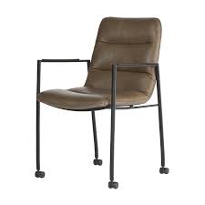 Dine with your family and friends in these relaxing dining room chairs on wheels or enjoy a saturday night game of poker with a matching set and dining table from the same. Leff Modern Dining Room Chair With Casters Dyyk