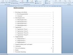 Aus irgendeinem ominösen grund rückt sich die seitenzahl der zweiten ebene im automatischen. Problem Bei Inhaltsverzeichnis Mir Microsoft Word Erstellen