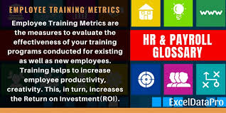What Are Employee Training Metrics Definition Measures Federal Income Tax Tax Deductions Dearness Allowance