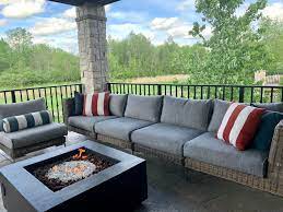 The perfect cushions for your outdoor furniture can define the comfort and style of your space. Outer The Most Comfortable Durable Outdoor Sofa Durable Outdoor Sofa Outdoor Sofa Outdoor Furniture Sets