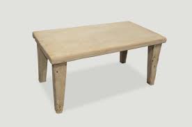 Bleached Teak Furniture St Barts Collection Andrianna Shamaris Teak Coffee Table Teak Furniture Coffee Table