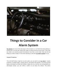 Pasten automotive 11580 w pico blvd los angeles, ca 90064. Things To Consider In A Car Alarm System By Sonic Sound Issuu