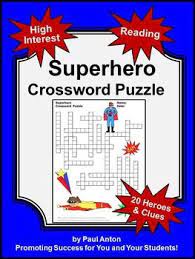 Superhero Printable Packet Vocabulary Words Superhero Classroom Theme