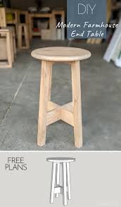 Criss Cross Diy End Table In 2020 Diy End Tables Cool Woodworking Projects Easy Woodworking Projects