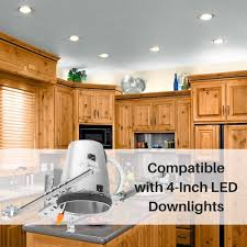 6 Pieces 4 New Construction Led Can Air Tight Ic Housing Led Recessed Lighting Amazon Com