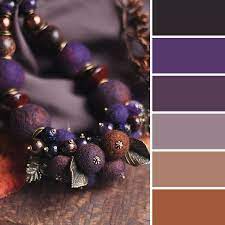 Yarmarka Masterov Handmade Art On Instagram Lilovaya Osennyaya Palitra Kole Dikaya Yagoda Ot Ksenii Vagner Busa Yag Color Balance Color Palette Color Schemes