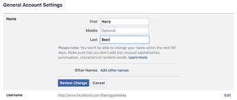 Add and edit your profile info. How To Change Your Name On Facebook