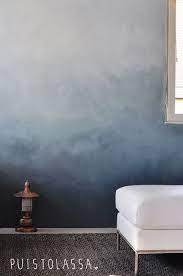 Puistolassa Diy Liukuvarimaalattu Seina Ombre Wall Wall Colors Home