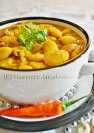 The So Famous Mauritian Lima Beans Curry Masala Gros Pois This Dish Is Among One Of The Base Food In The M Beans Curry Indian Beans Recipe Mauritius Food