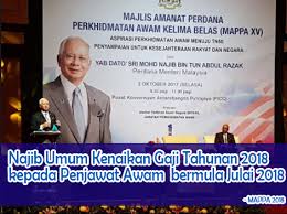 Konsep penyampaian perkhidmatan awam perlu segera berubah bagi menghadapi cabaran yang semakin kompleks seiring perkembangan. Najib Umum Kenaikan Gaji Tahunan Buat Penjawat Awam Laman Komsas Antologi Dan Novel Terkini