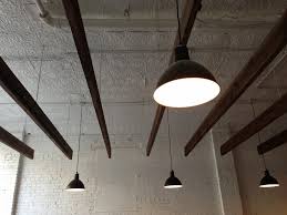 Deep Bowl Pendants Add Industrial Feel To Classic Barbershop Inspiration Barn Light Electric
