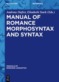 Syntactic change rule loss in old english, there was a morphosyntactic rule of adjective. Manual Of Romance Morphosyntax And Syntax De Gruyter