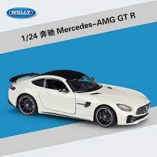 Welly 1 24 Scale Alloy Racing Car Model Toy For Mercedes Benz Amg Gtr Sports Car Metal Toy Car For Kids Gift With Racing Car Model Car Model Mercedes Benz Amg