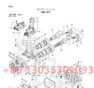 HITACHI ZR130HC ZR420JC ZX270 ZX280LC-AMS ZX280LC-HCME ZX300W EXCAVATOR  9195237 9195239 HYDRAULIC PUMP ROTARY GROUP AND SPARE PARTS