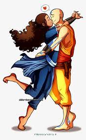 The legend of aang in some regions, is an american animated television series produced by nickelodeon animation studios. Katara And Aang Avatar The Last Airbender Aang X Katara Png Image Transparent Png Free Download On Seekpng