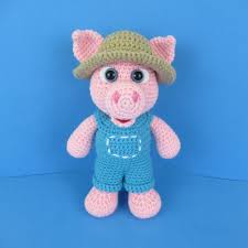 Pig and Duck Crochet Pattern (english PDF File Only, This is Not the  Finished Doll) Pig/duck/farm Animals/crochet Pig/crochet/duck/amigurumi