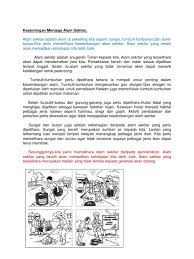 Belajar lebih banyak tentang diri. Kepentingan Menjaga Alam Sekitar