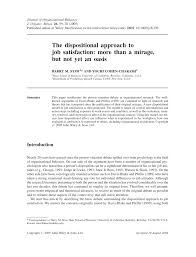 Majikan yang telah menghantar maklumat melalui 2) sila rujuk nota penerangan sebelum mengisi borang ini. Pdf The Dispositional Approach To Job Satisfaction More Than A Mirage But Not Yet An Oasis