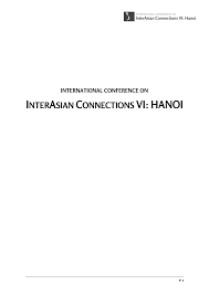 INTERASIAN CONNECTIONS VI:HANOI