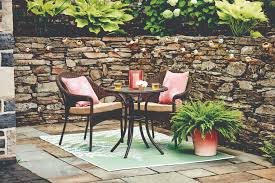 Other materials include plastic, steel, and. Style Selections Spruce Hills Wicker Patio Chair Stackable Brown Lowe S Canada