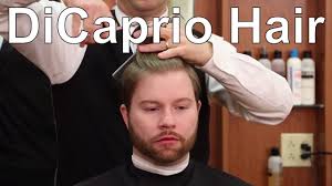 Get great hair like gatsby. Leonardo Dicaprio S Great Gatsby Hairstyle Greg Zorian Haircut Tutorial Youtube