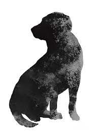 Target.com has been visited by 1m+ users in the past month Labrador Poster Dog Silhouette Domestic Animal Watercolor Painting Painting By Joanna Szmerdt