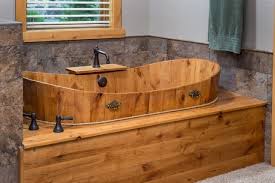 american made wood bathtubs