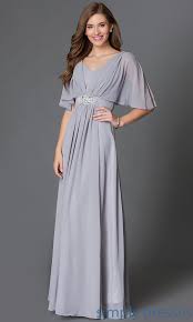 Floor Length Empire Waist Dress With Sleeves Prom Dresses Long Empire Waist Bridesmaid Dresses Bridesmaid Dresses With Sleeves