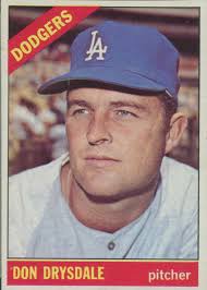 Don Drysdale 1966 Topps #430 Base Price Guide