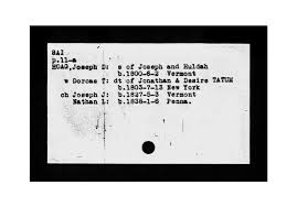 Joseph David Hoag (1800-1880)