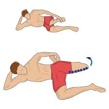 The sartorius muscle is the long obliquely orientated muscle of the anterior compartment of the thigh. Quadriceps Stretch Side Lying How To Stretch Out Your Thigh Muscle Stretches Quad Stretch Mobility Exercises