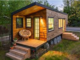 House is 8'6 x 33' living with an addtl 3'x13' offset and over 11' high ceilings! Tiny House Living Is All The Rage In Texas Homes Com