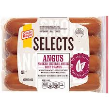 Maybe you would like to learn more about one of these? Oscar Mayer Selects Franks Hot Dogs Angus Beef 14 Oz Pack Of 2 Amazon Com Grocery Gourmet Food
