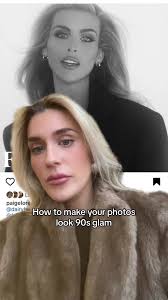 Make your photos look 90s glam like @paige lorenze in your iphone library  editing #90saesthetic #photoediting