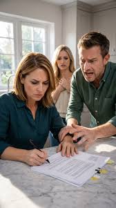 He slid divorce papers across the table with a smile: “Accept my mistress, or we're done.” She signed instantly—so fast his grin collapsed into fear. Vivian Hart learned to read a room