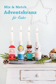 Diy Ikea Hack Ein Ganz Besonderer Adventskranz Fur Kinder Zum Selbstgestalten Weihnachtsschmuck Diy Adventskranz Holzperlen