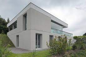 einfamilienhaus oberrohrdorf hunkeler hurzeler architekten ag einfamilienhaus architekt haus hanglage