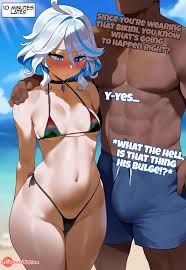 Genshin Impact - FURINA Masturbates FOR YOU - Hentai R34