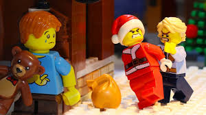 Lego Police Chase Daddy S Mission On Christmas Night Lego Animation Christmas Night Lego Police Funny Cartoon Gifs