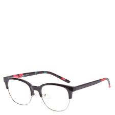 Half Black And Clear Glasses Rose Browline Clear Lens Frames Black Lens And Frames Fake Glasses Black Glasses Frames