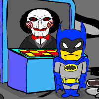 ¡qué maldita locura de juego! Batman Saw Game Juega En Silvergames Com