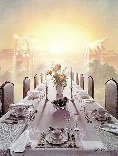 John saw and heard preparation for the wedding supper. The ...