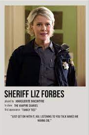 We did not find results for: Sheriff Liz Forbes In 2021 Vampire Diaries Poster The Vampire Diaries Characters Vampire Diaries Cast