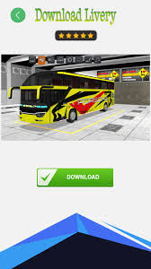Didalamnya terdapat livery bussid shd jernih terbaru, baik yang jetbus 2 maupun jetbus 3. Livery Bussid Stj Srikandi Shd Para Android Apk Baixar