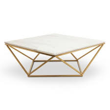 Asian Arts Albert Jasmine Coffee Table Gold Gold Coffee Table Marble Top Coffee Table Chic Coffee Table